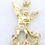 Thumbnail: 14K Big Saint Miguel Vs Dragon Pendant Cz - BTJ™