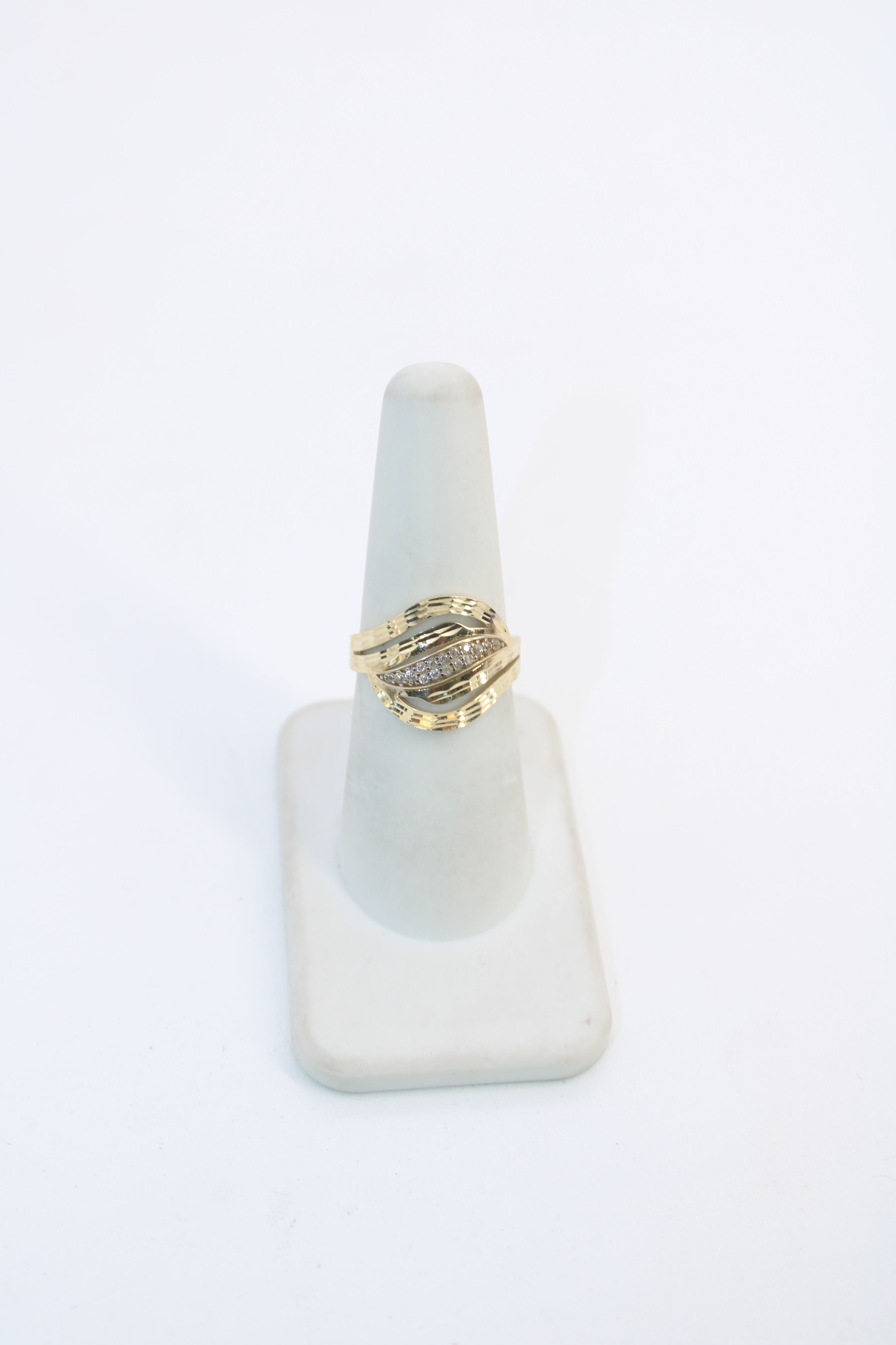 14K Fancy Woman Ring Cz - BTJ™