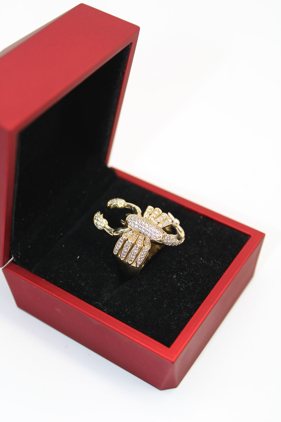 Thumbnail: 14K Scorpion 🦂 Woman Ring Cz - BTJ™