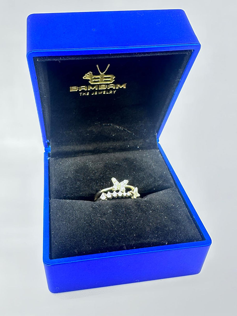 Thumbnail: 14K NICE WOMEN RING(BUTTERFLY) FULL ZC-BTJ™