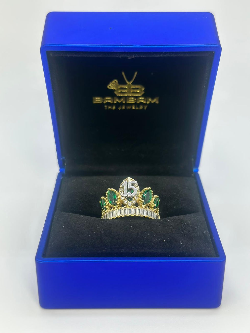 Thumbnail: 14K NICE WOMEN RING(GREEN CROWN) FULL ZC-BTJ™