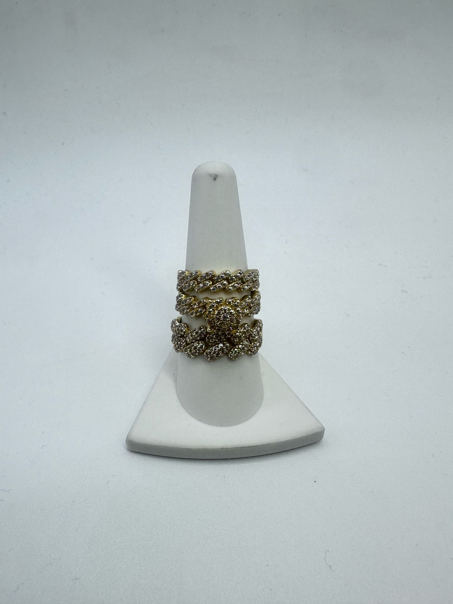 14K NICE ENGAGAMENT RING FULL CZ-BTJ™