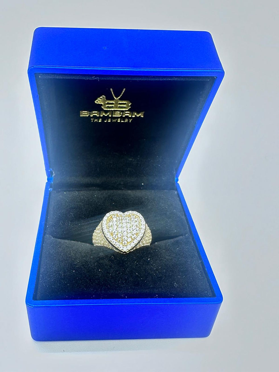 Thumbnail: 14K NICE WOMEN RING(CLEAR HEARTH) FULL ZC-BTJ™