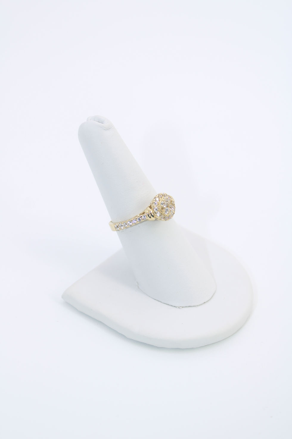 Thumbnail: 14K Nice Style Engagement Ring Cz - BTJ™