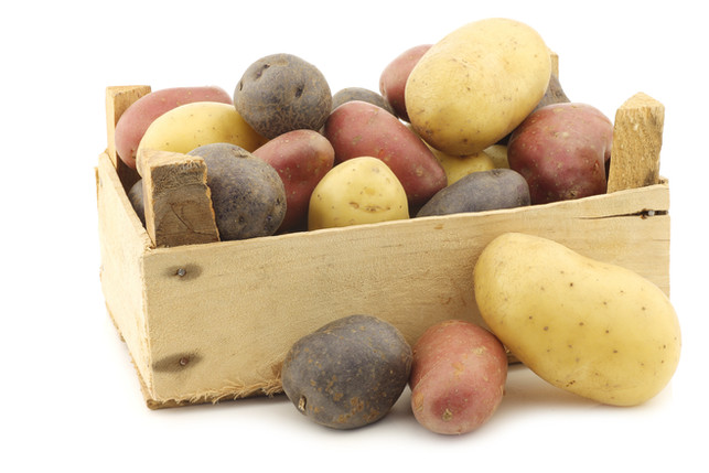 Purple, French & Rose Potatoes
