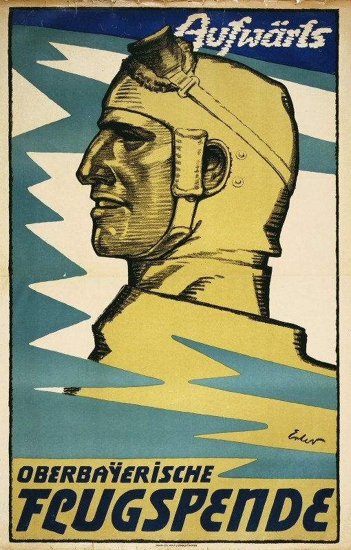 Upward, Upper Bavarian flight donation / Fritz Erler