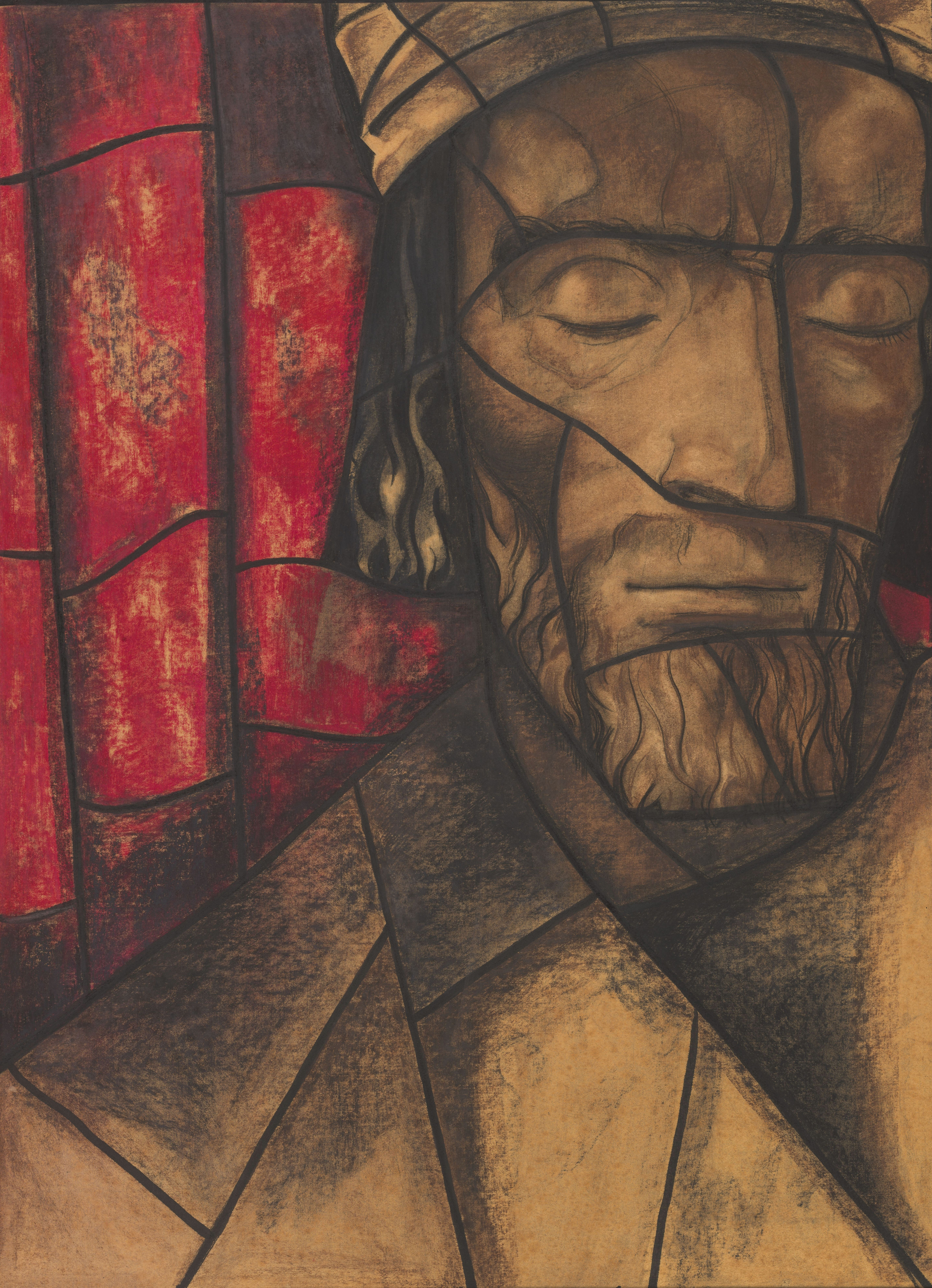 Ontwerp voor raam in het Noordertransept in de Dom te Utrecht