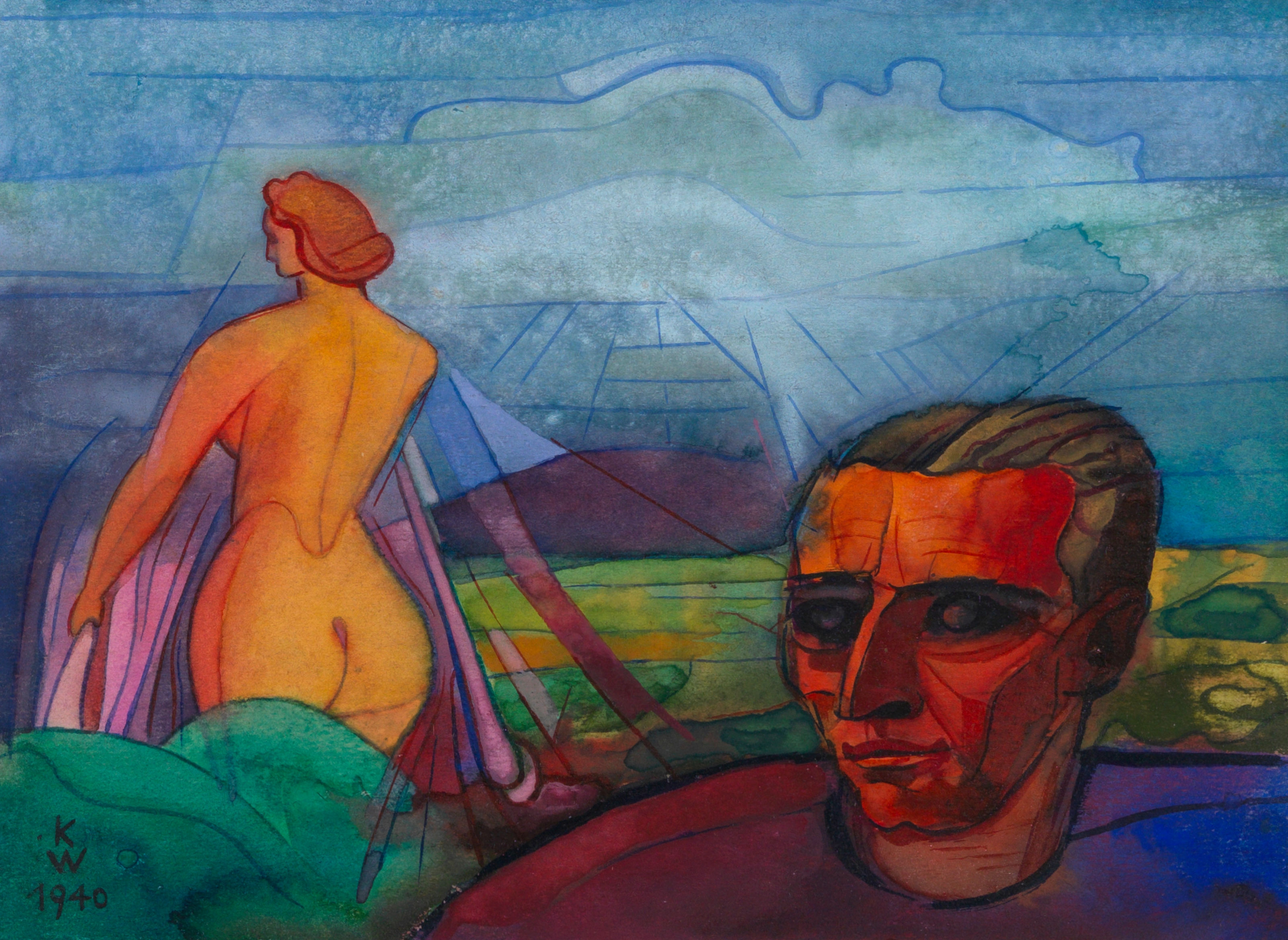 Ohne Titel; aus; ‘Die 150 Blätter’ X