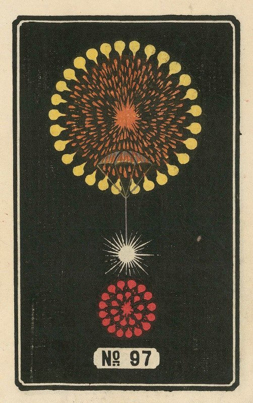 Night Fireworks no: 97 / Jinta Hirayama