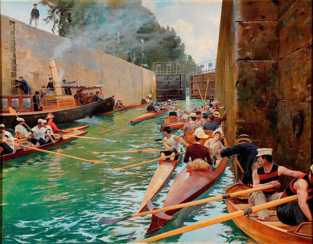 L’Éclusée / Ferdinand Gueldry