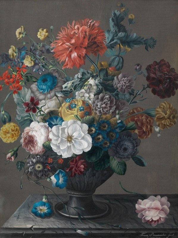 Çiçek parçası / Franz Baumeister