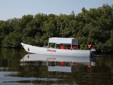 Une nouvelle pirogue ambulance arrive à Boko !