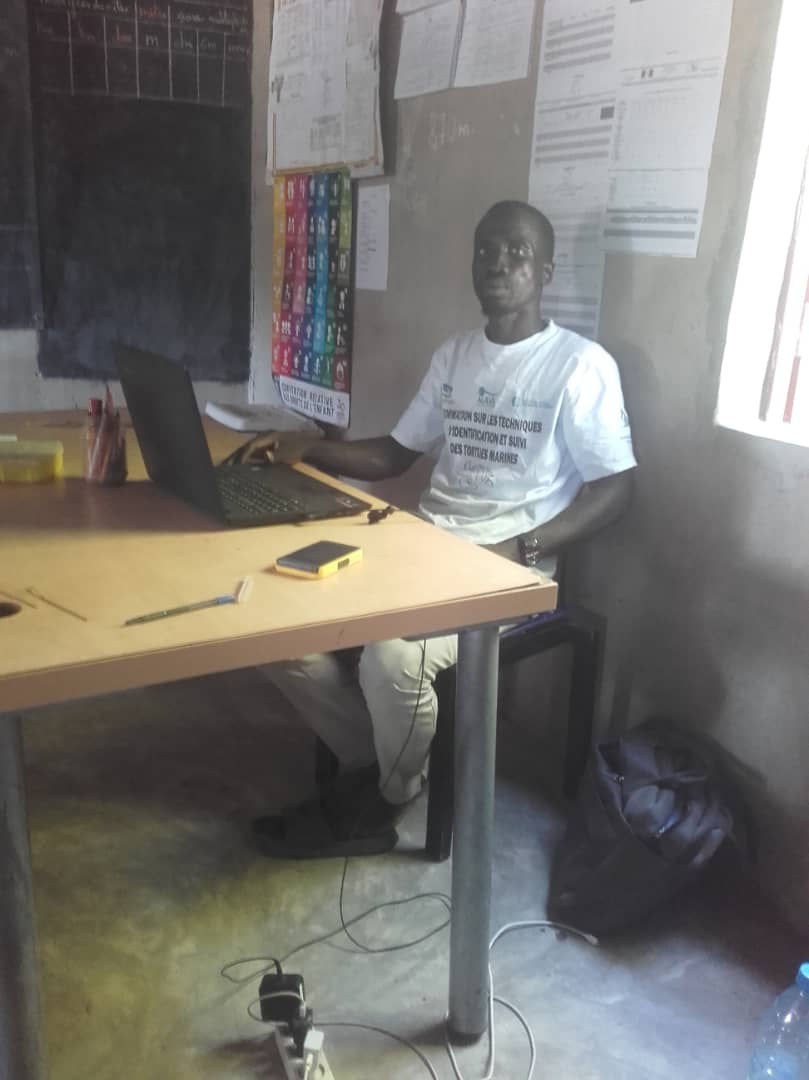 Portrait du professeur de Boko - Gilbert Diatta