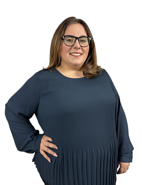 Jade, a professional realtor and property management expert, standing confidently in front of a property, ready to assist wit