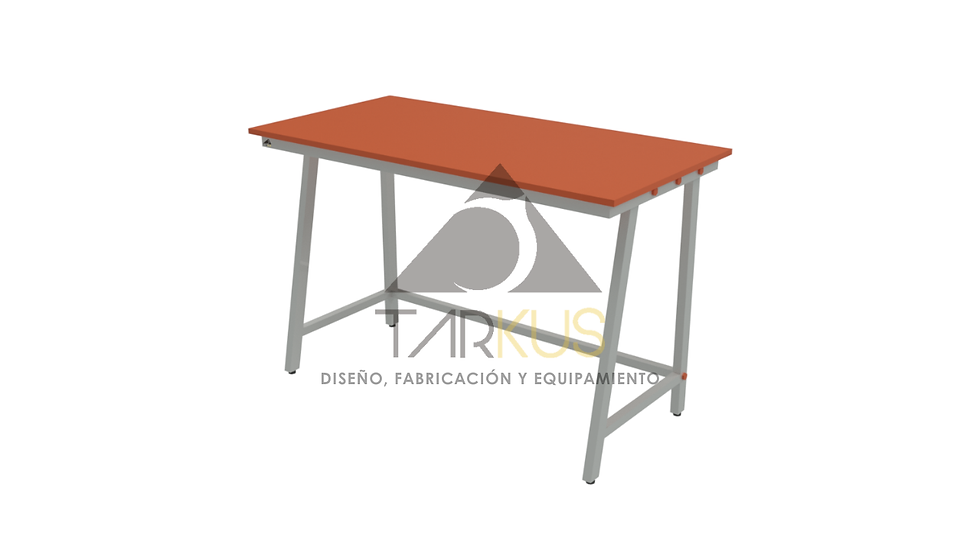 Miniatura: Escritorio Armable top Anaranjado