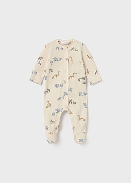 Mayoral Baby 2714 Jungle Print Sleepsuit