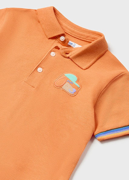 Mayoral 1106 Tangerine Polo Shirt