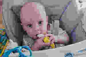 4 month old too young to start solids