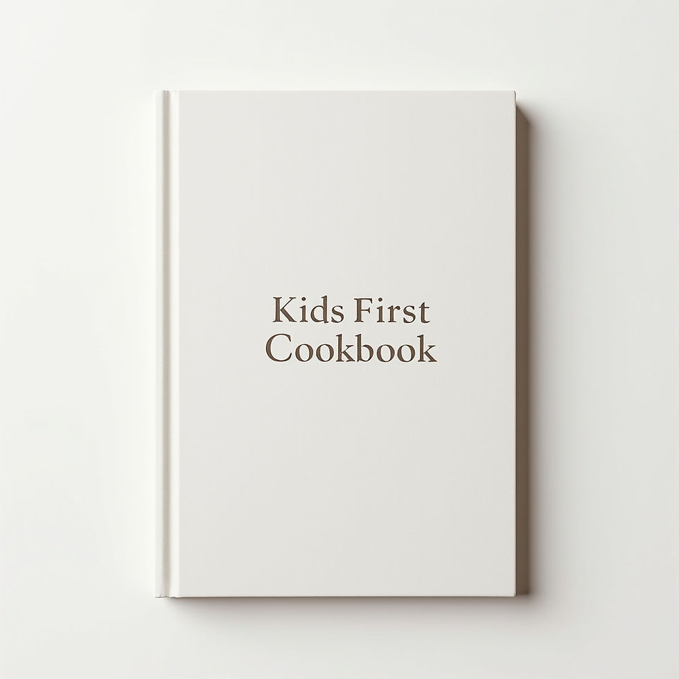 Kids First Cookbook