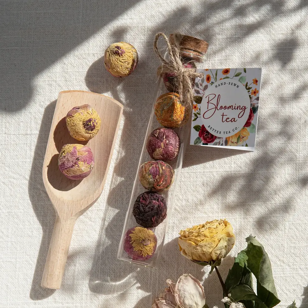 Thumbnail: Blooming Tea Balls included in Tea Lovers Gift Box