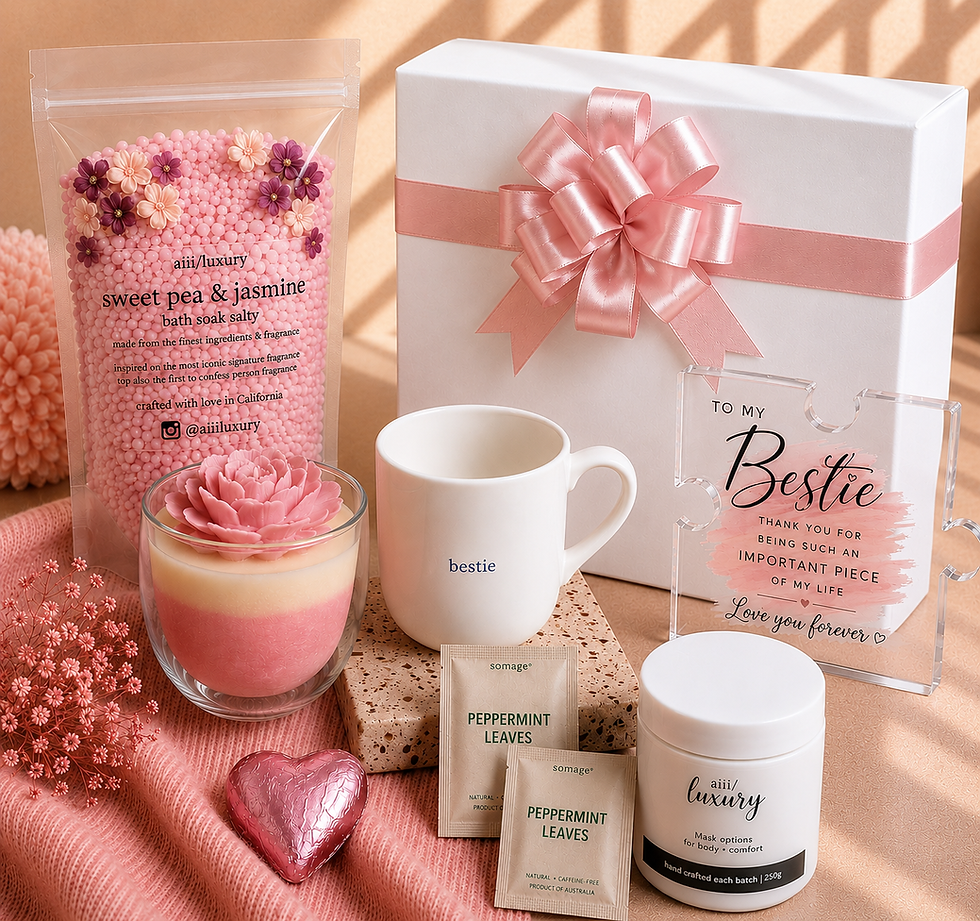 Bestie Bliss Gift Box - White