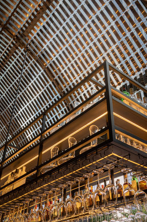 architecture et décoration intérieure d’un restaurant 