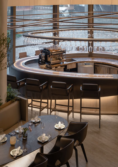 Meilleur Architecture et décoration intérieure d’un restaurant réalisées par une agence top d’architecture d’intérieur.