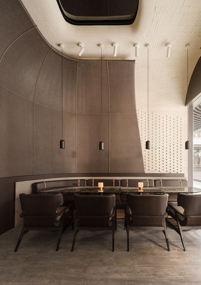 Meilleur Architecture et décoration intérieure d’un restaurant réalisées par une agence top d’architecture d’intérieur.