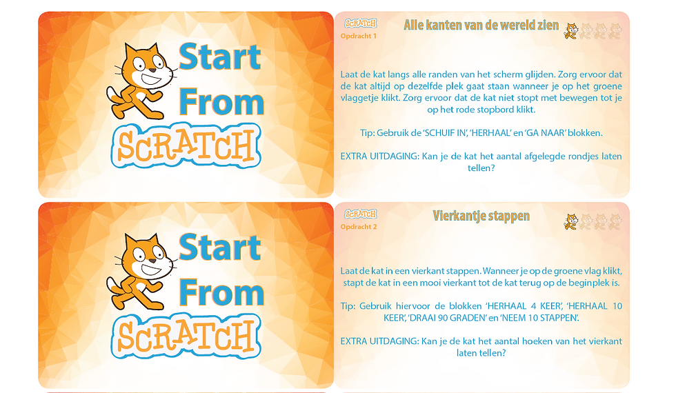 Opdrachtenkaarten