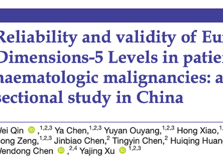 Real-World Performance of EQ-5D-5L in Chinese Patients with Hematologic Malignancies
