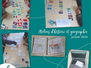 Ateliers histoire et géographie
