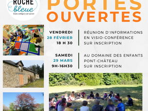 Prochaines portes ouvertes