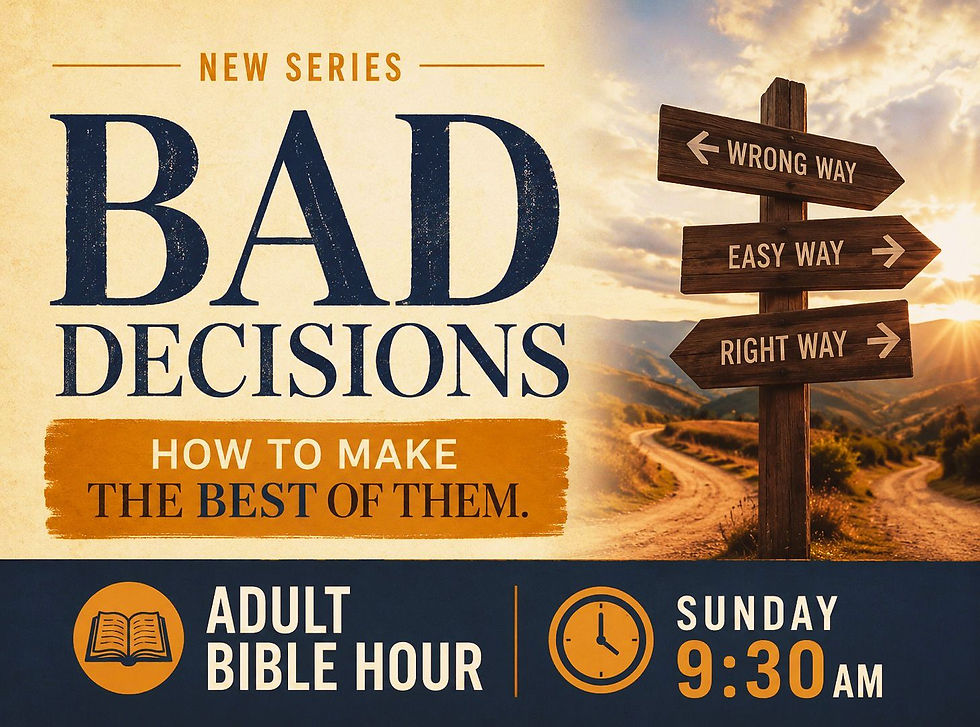Bad Decisions "Making the Most of them"