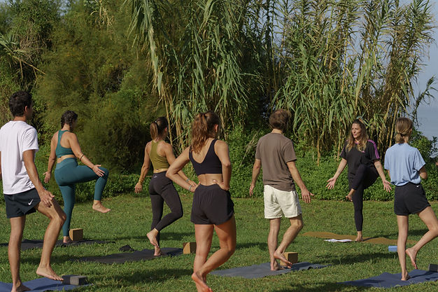 cours privé de yoga sur la côte basque