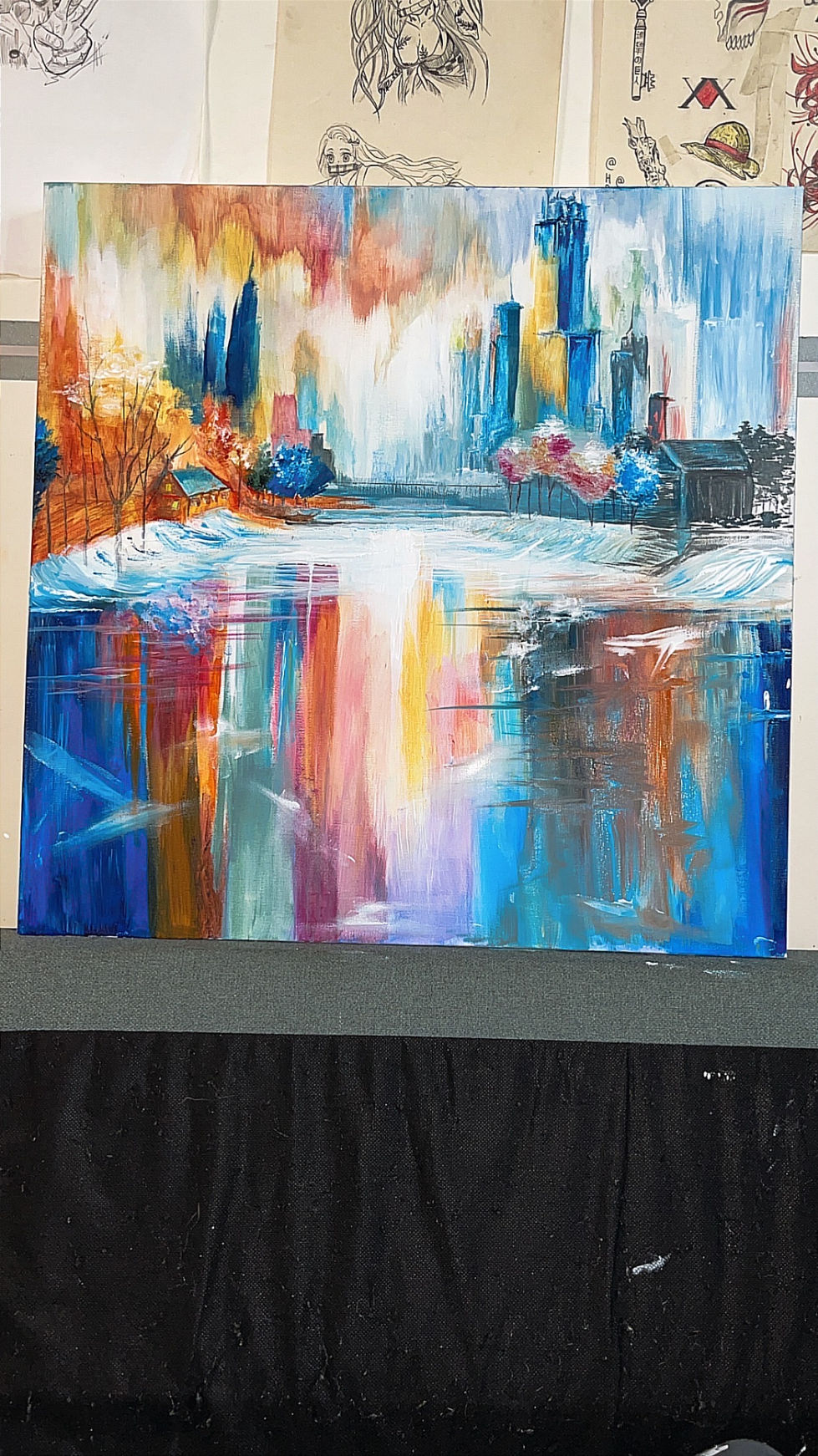 Reflets d'une frontière