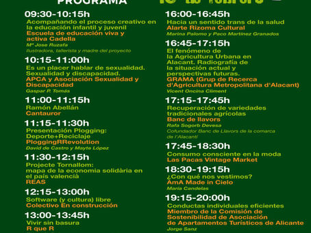 Programa en Cartel para Reiniciando el Sistema 2019 para el Sábado 16 de Febrero.