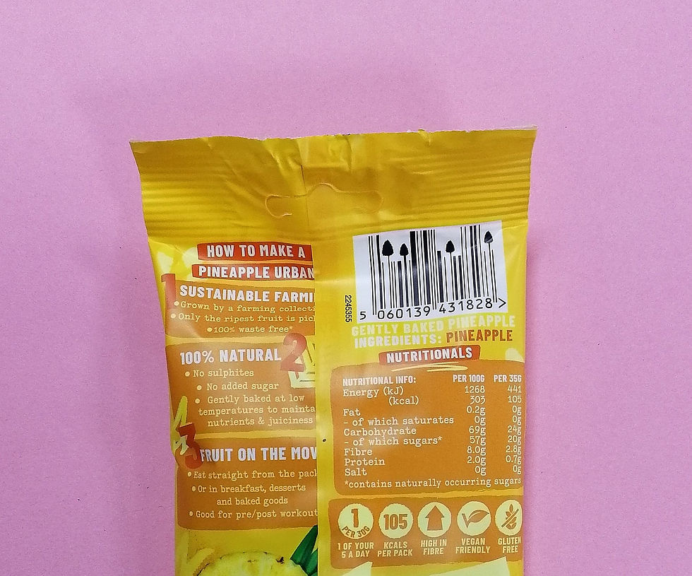 Thumbnail: Urban Fruit Gently Baked Pineapple 35g