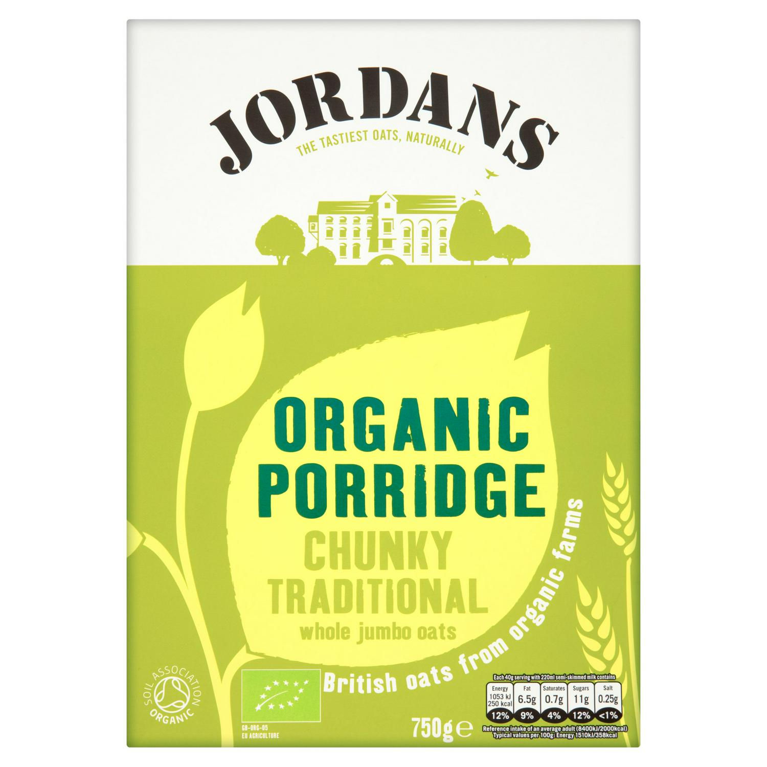Jordans - Organic Porridge 750g