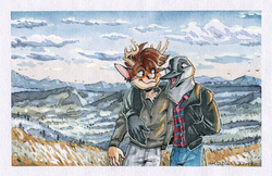 Waistup w/ Background