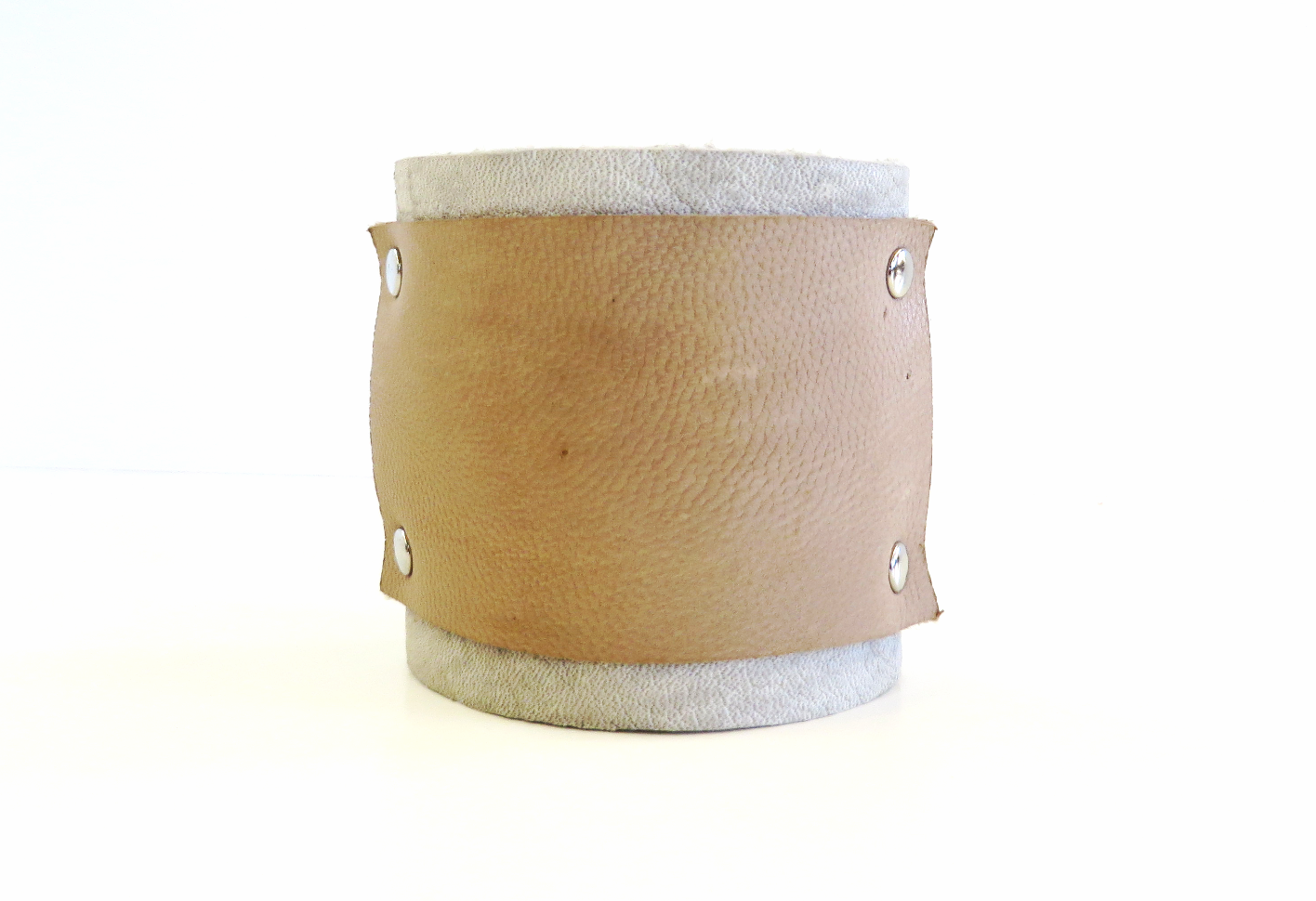 Gray and Tan Cuff