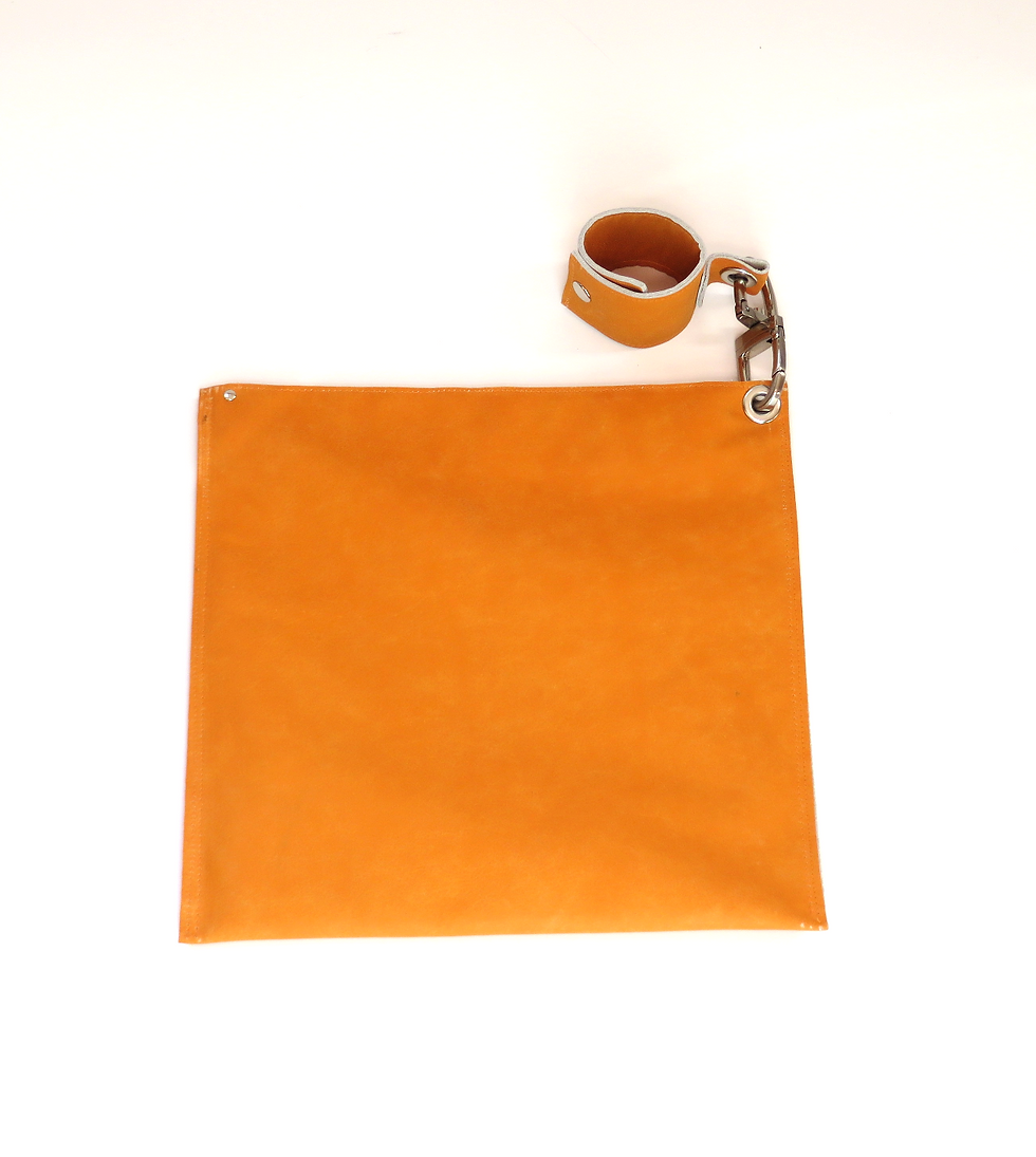 Thumbnail: 'HUNg' Orange Cuff Bag