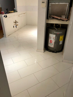 Shower Floor Installation