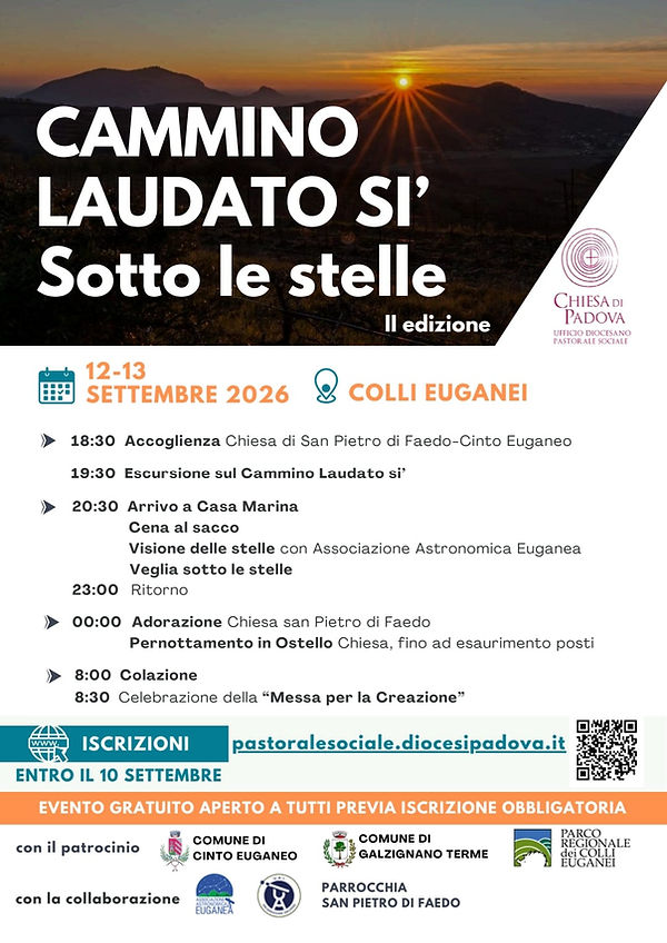 Locandina Cammino Laudato Sì Sotto le Stelle II edizione.jpg