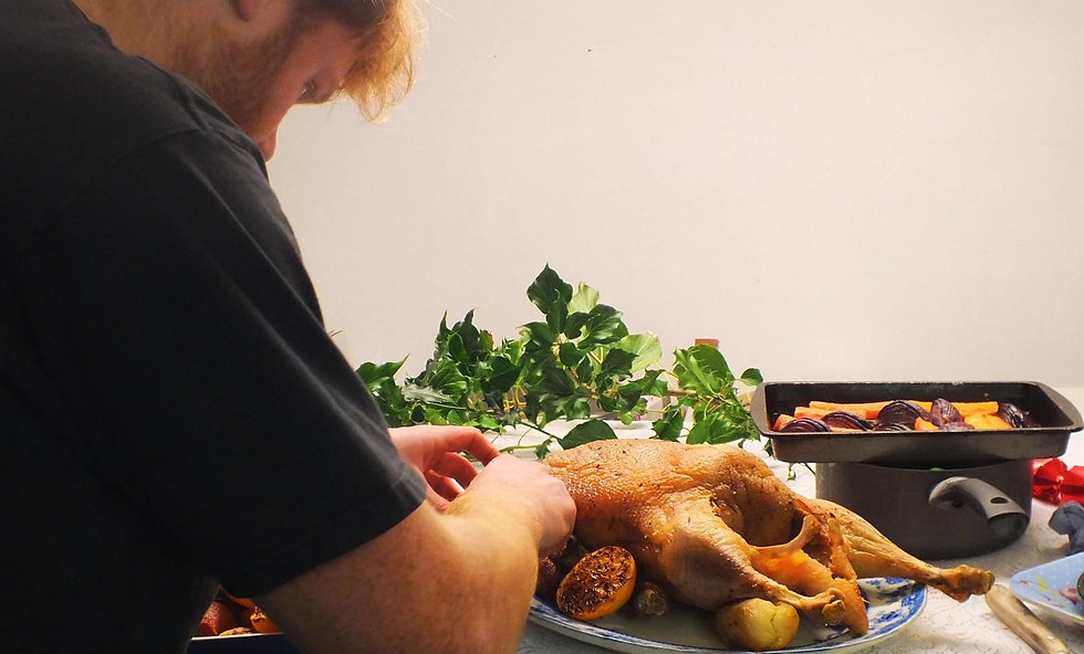 cooking goose