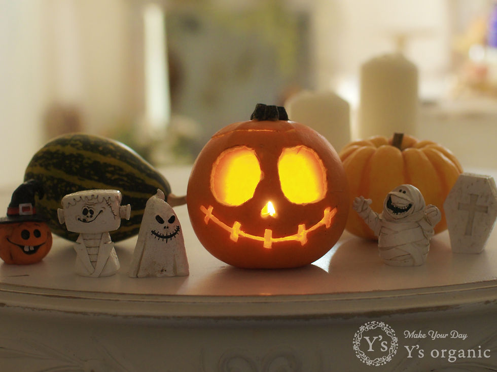 手作りジャック・オー・ランタン