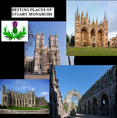 STUART MONARCH RESTING PLACES