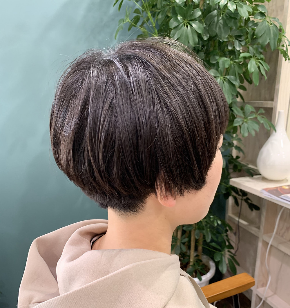 マッシュショート ポイントストレート マッシュショート ポイントストレート