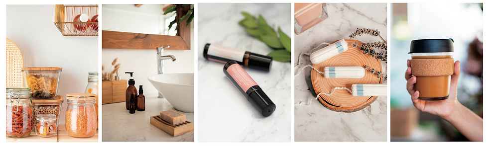 Nautral skincare, food and storage products as an alternative to xenoestrogens