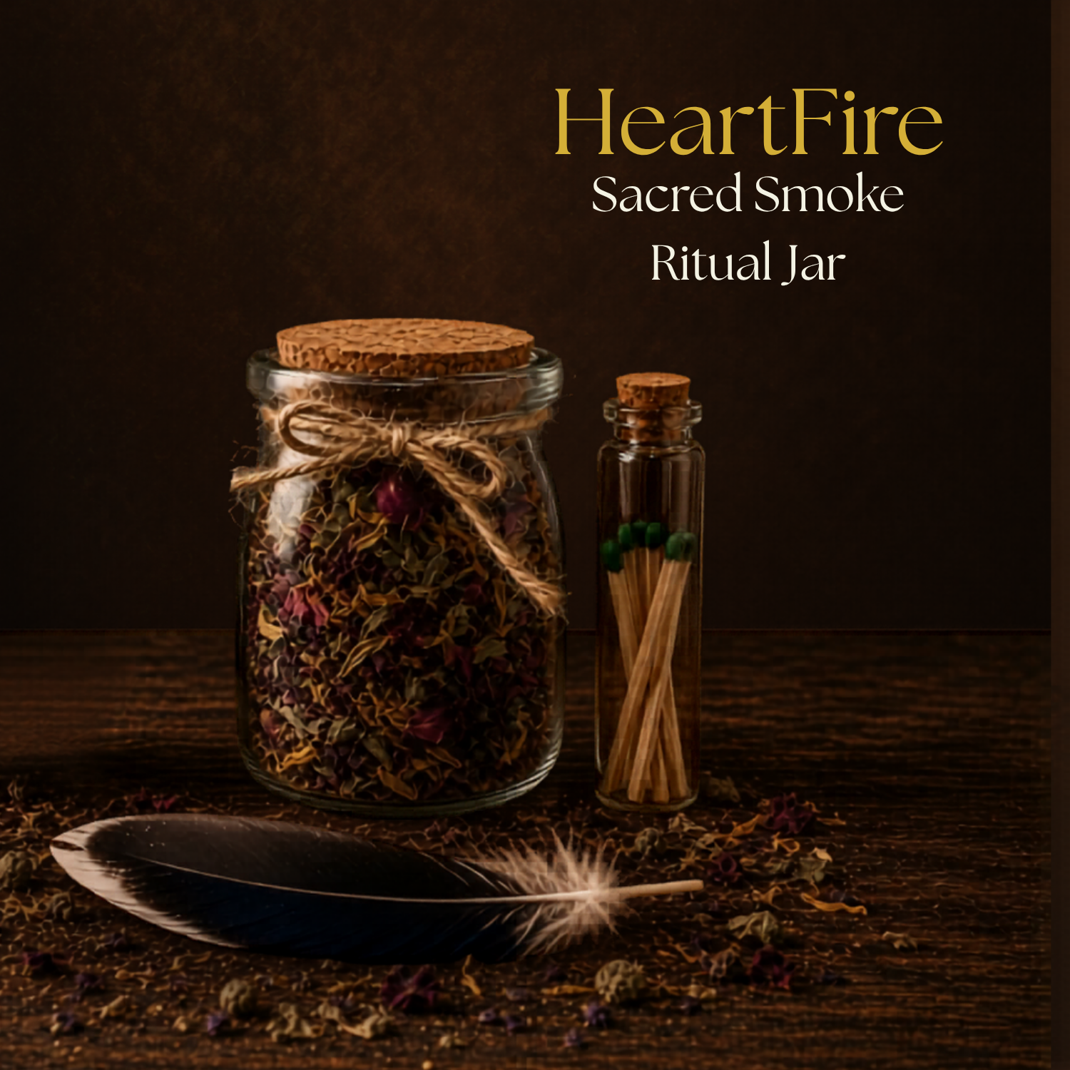 HeartFire | Sacred Smoke Ritual Jar