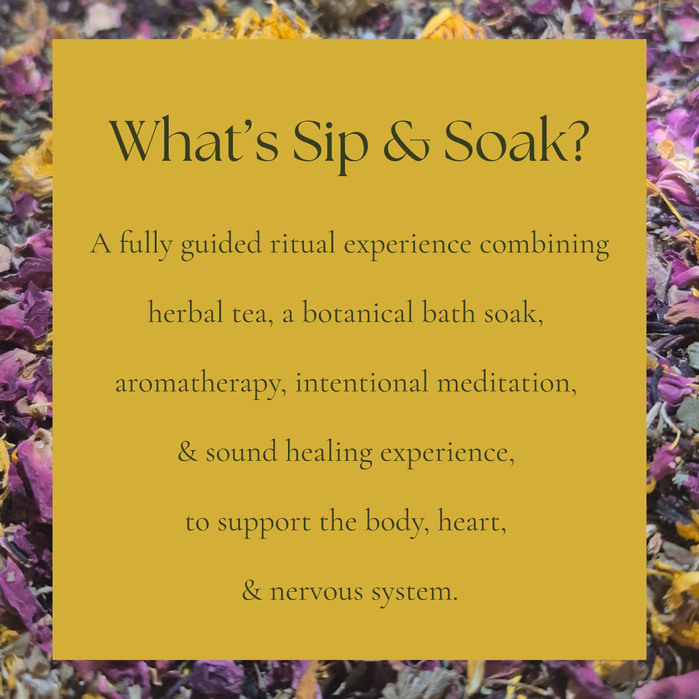 Thumbnail: HeartFire | Sip & Soak | Single Ritual Experience